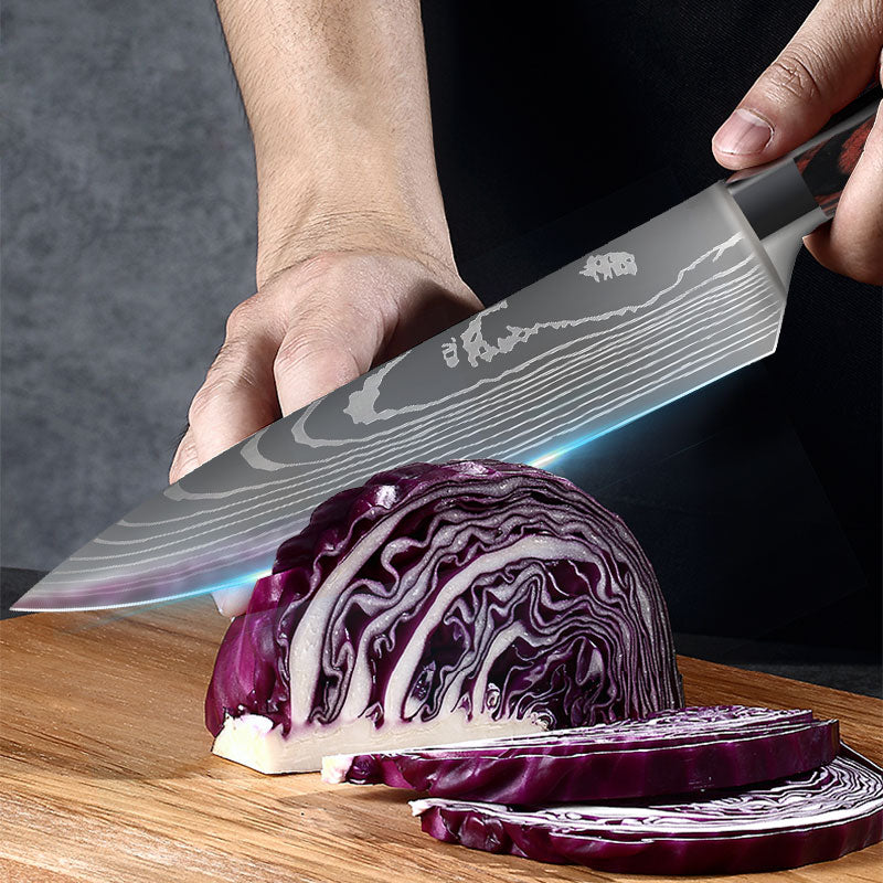 R08 / The Knife Set — Damascus Steel