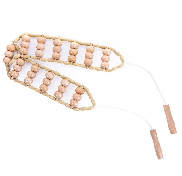 R02 / The Hand Massage Roller — Birch Wood