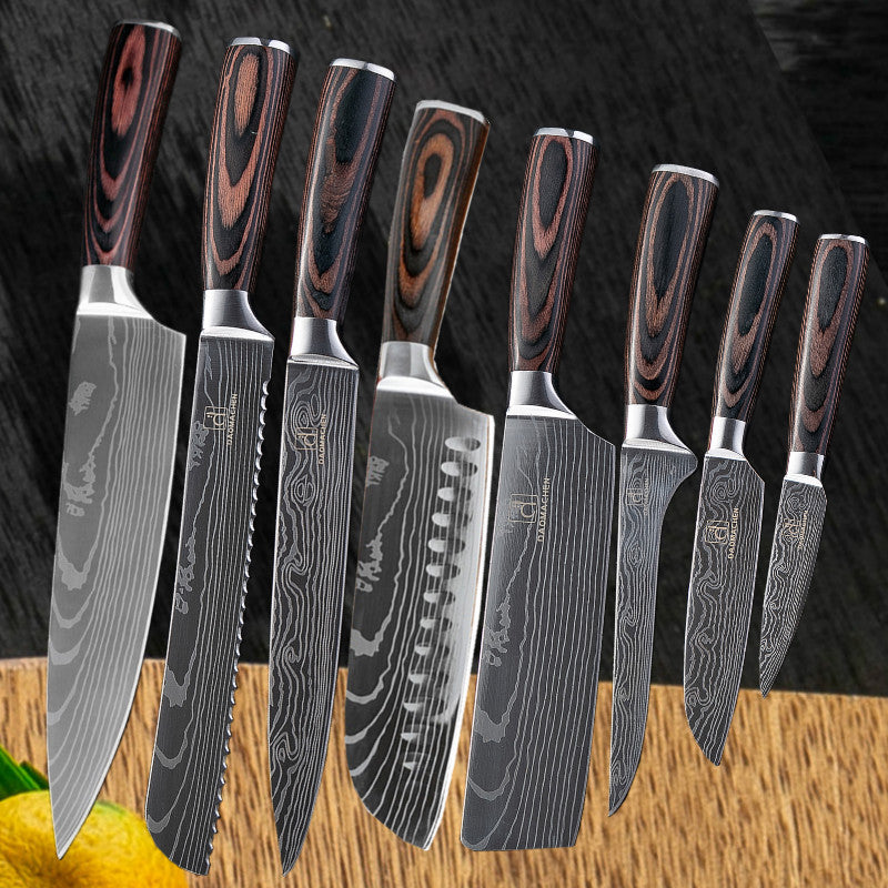 R08 / The Knife Set — Damascus Steel