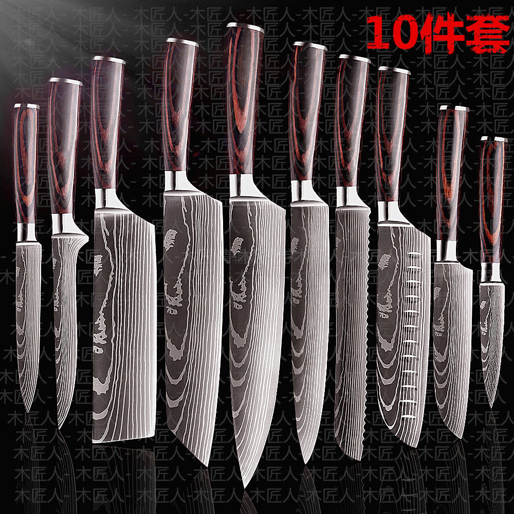 R08 / The Knife Set — Damascus Steel
