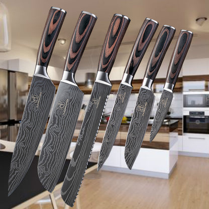 R08 / The Knife Set — Damascus Steel